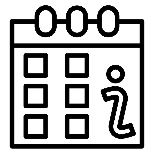 Diseño vectorial Fecha de caducidad Información Estilo del icono