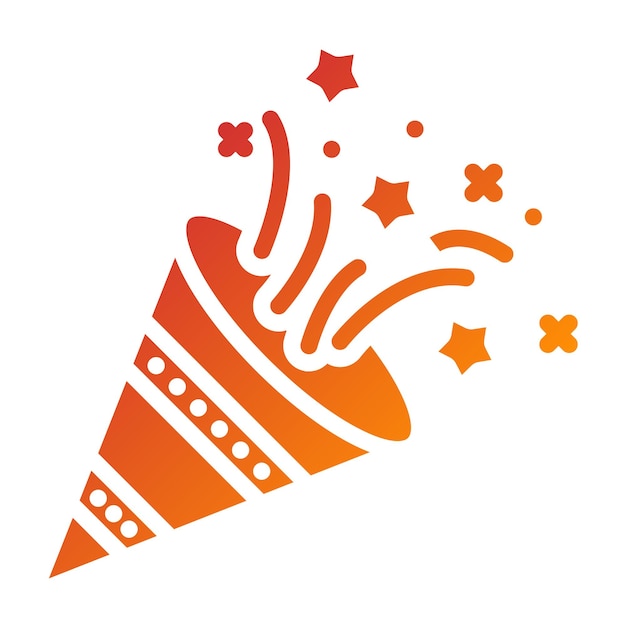 Diseño vectorial Felicitar el estilo del icono