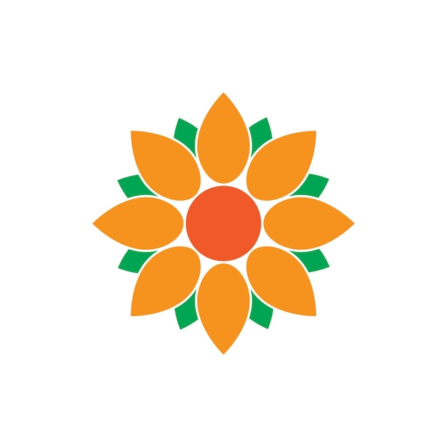 Diseño vectorial de flores botánicas de belleza florista