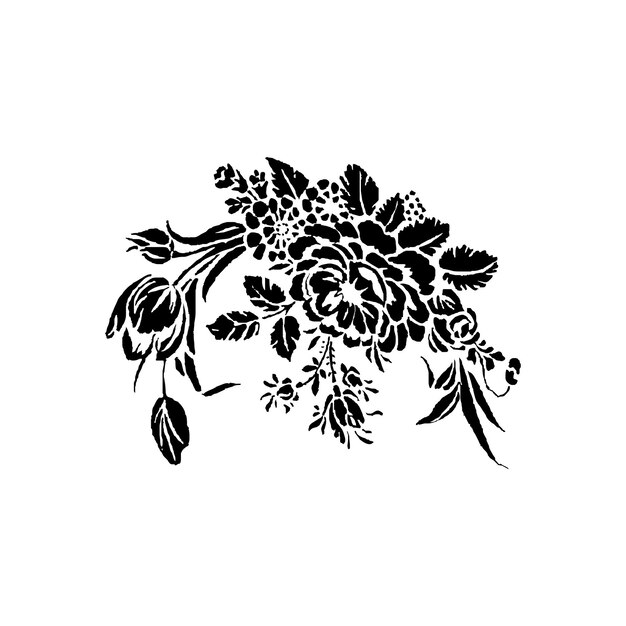 Diseño vectorial de flores