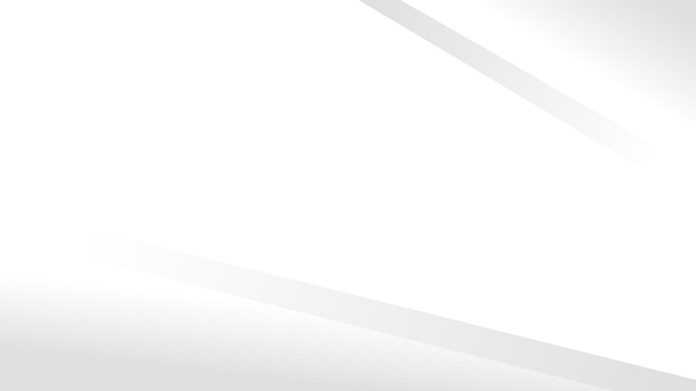 Diseño vectorial de fondo abstracto blanco moderno con formas geométricas y espacio de copia