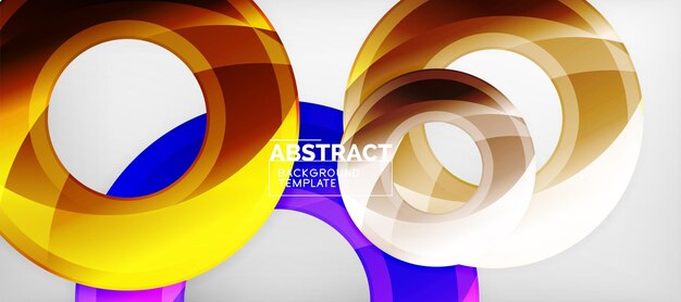 Diseño vectorial de fondo abstracto geométrico moderno