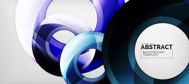 Diseño vectorial de fondo abstracto geométrico moderno
