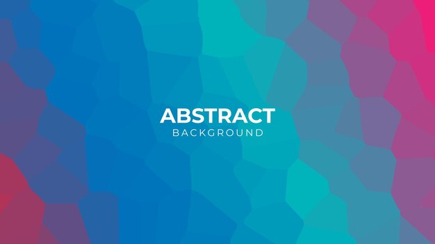 Diseño vectorial de fondo abstracto de gradiente azul y rosa