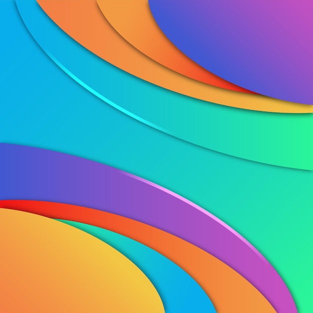 Diseño vectorial de fondo de colores abstractos