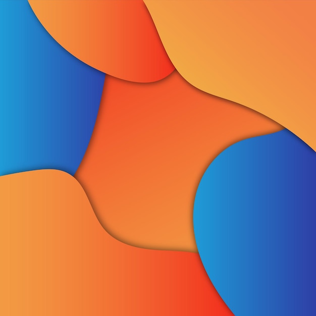 Diseño vectorial de fondo de colores abstractos