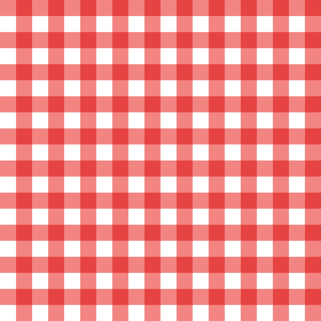 Diseño vectorial de fondo a cuadros rojos
