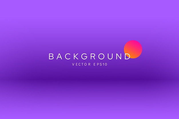 Diseño vectorial de fondo de gradiente púrpura suave