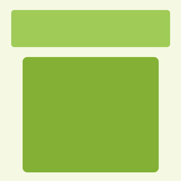 Diseño vectorial de fondo de marco verde