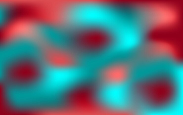 Vector el diseño vectorial de fondo presenta ondas de color abstractas y dinámicas