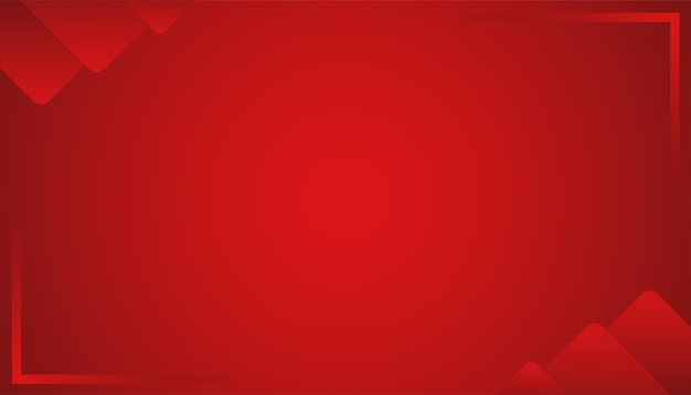 Diseño vectorial de fondo rojo gradiente