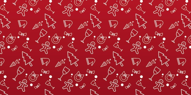 Diseño vectorial de fondo con tema del día de Navidad