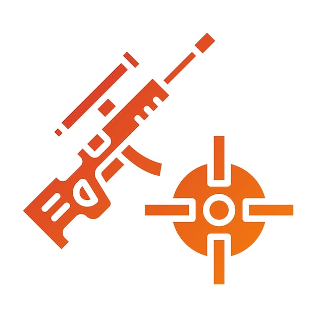 Diseño vectorial Fps Estilo del icono