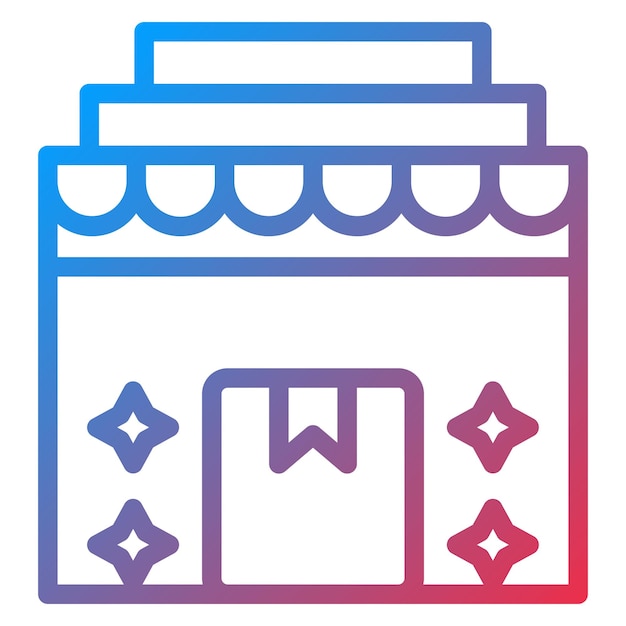 Diseño vectorial fuera de stock Estilo de icono