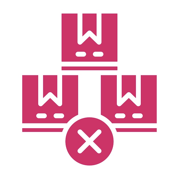 Diseño vectorial fuera de stock Estilo de icono