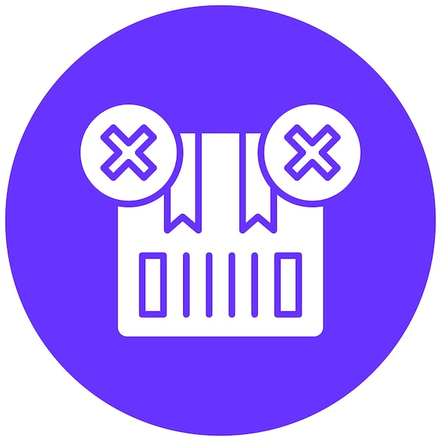 Diseño vectorial fuera de stock Estilo de icono