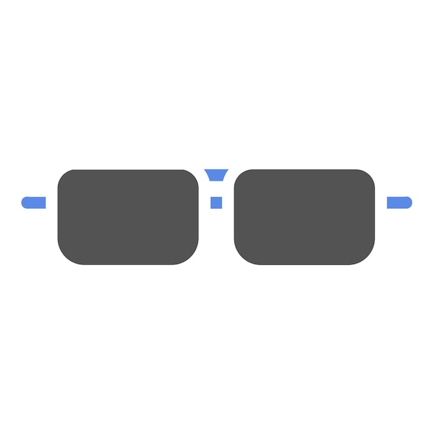 Diseño vectorial de gafas de sol Estilo de icono