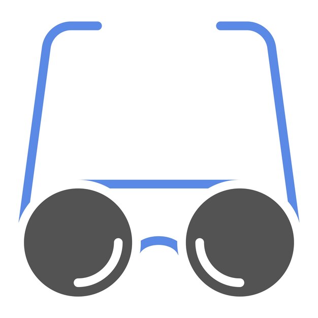 Diseño vectorial de gafas de sol Estilo de icono