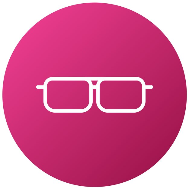 Diseño vectorial de gafas de sol Estilo de icono