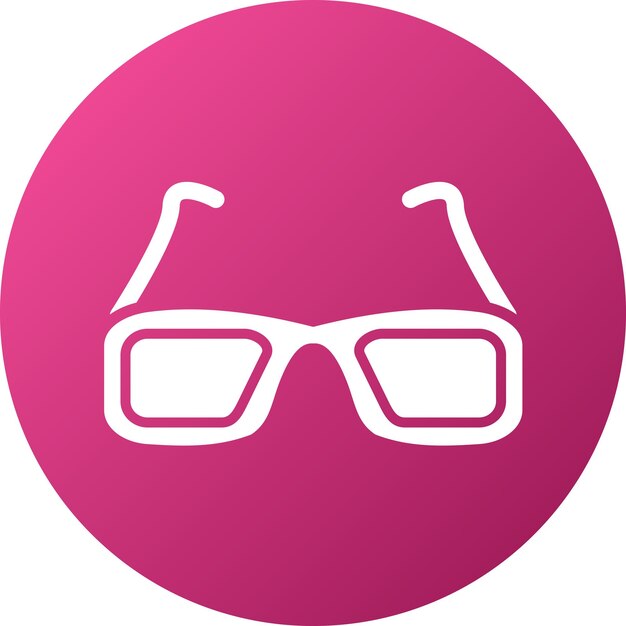 Diseño vectorial de gafas de sol Estilo de icono