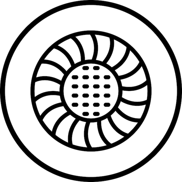 Diseño vectorial de las galletas Estilo de icono