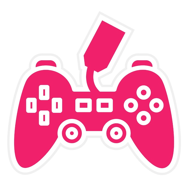 Diseño vectorial para gamepad Estilo de icono de venta