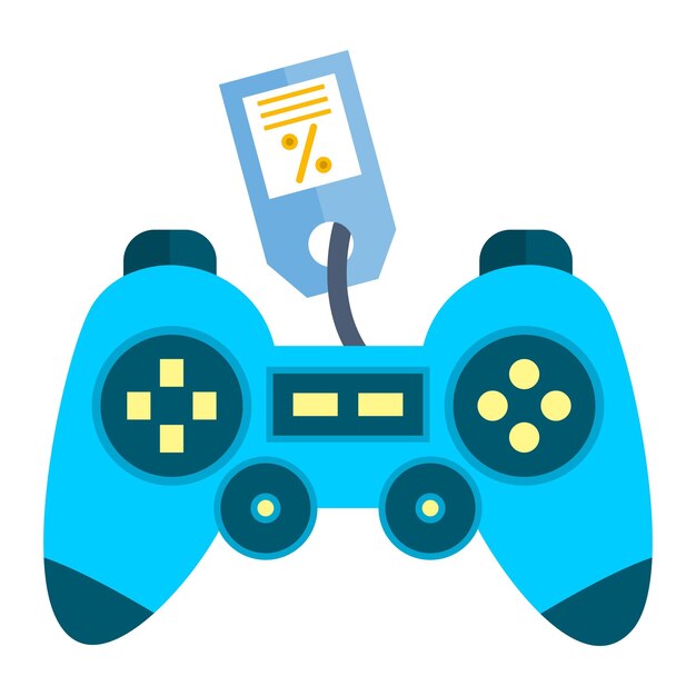 Diseño vectorial para gamepad Estilo de icono de venta