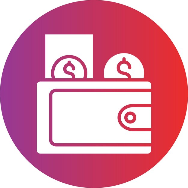 Diseño vectorial Ganancias Estilo del icono