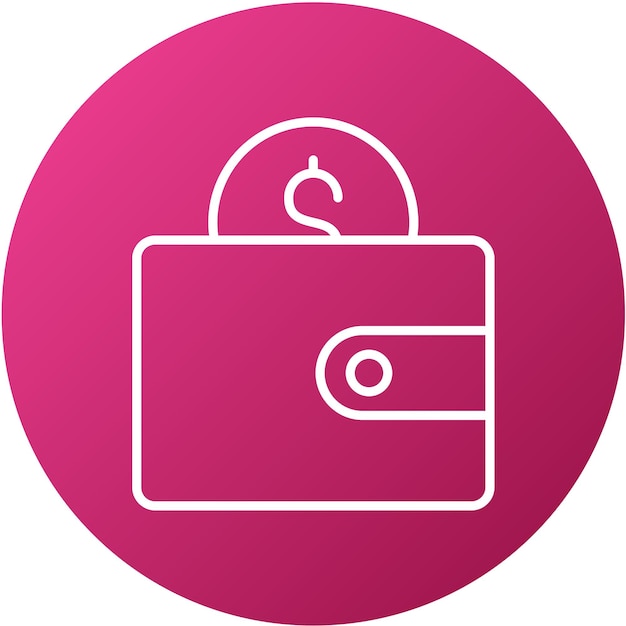 Diseño vectorial Ganancias Estilo del icono