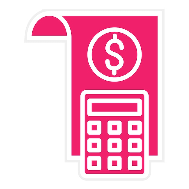 El diseño vectorial gasta el estilo del icono