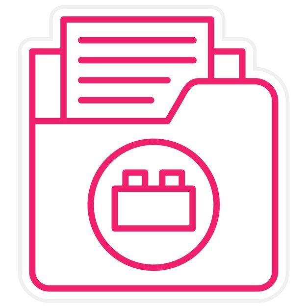 Vector diseño vectorial gdpr plugin estilo del icono