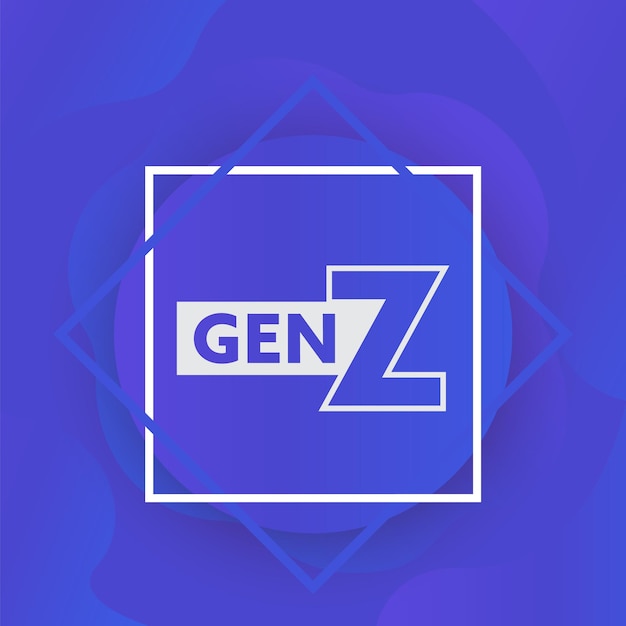 diseño vectorial gen z para la web