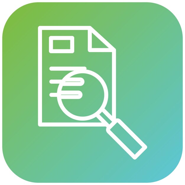 Diseño vectorial general Estilo de icono Ocr