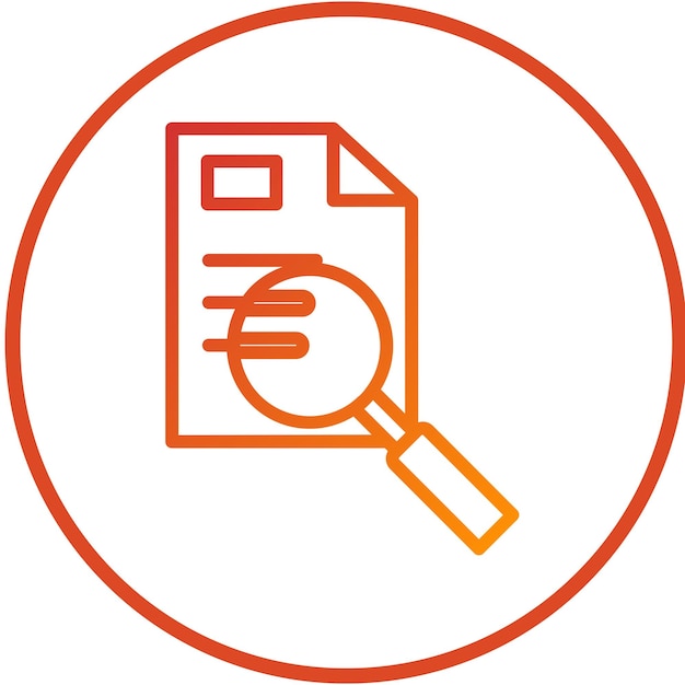 Diseño vectorial general Estilo de icono Ocr