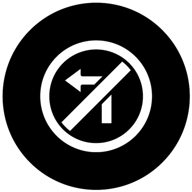 Diseño vectorial sin giro Estilo del icono
