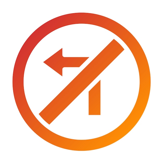 Diseño vectorial sin giro Estilo del icono