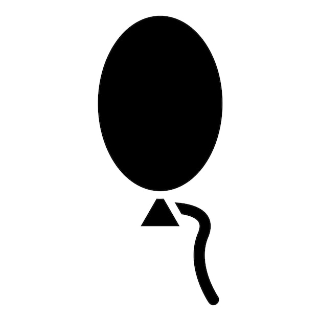 Diseño vectorial de globos Estilo de icono