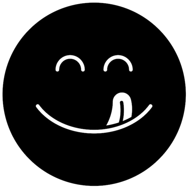 Diseño vectorial Gourmet Joy Icon Estilo