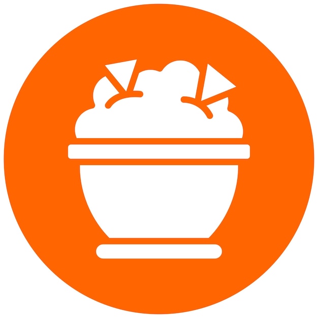 Diseño vectorial Guacamole Grove Estilo de icono