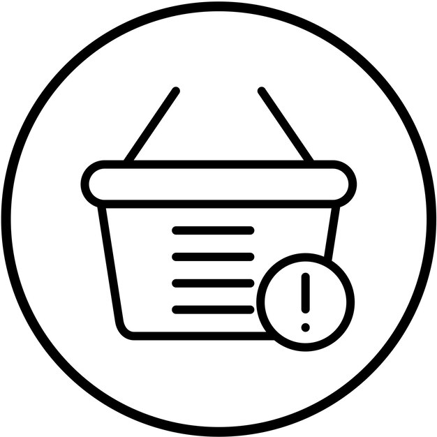 Diseño vectorial Guía de compradores Estilo de icono