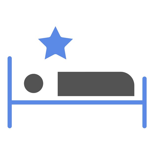 Diseño vectorial de habitaciones con descuento Estilo de icono