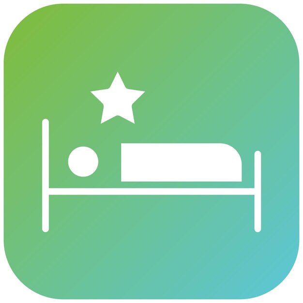 Diseño vectorial de habitaciones con descuento Estilo de icono