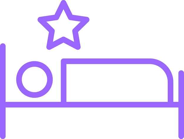 Diseño vectorial de habitaciones con descuento Estilo de icono