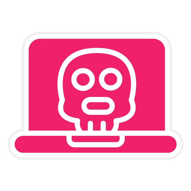 Diseño vectorial Hackeo de estilo de icono