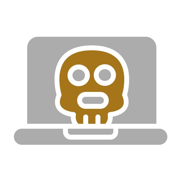 Diseño vectorial Hackeo de estilo de icono