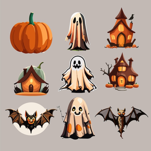 Diseño vectorial de Halloween