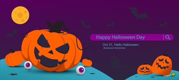 Diseño vectorial de Halloween