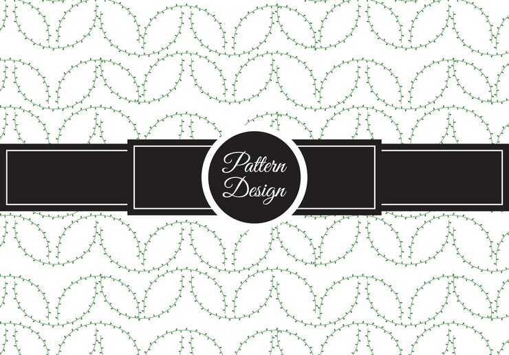 Diseño vectorial de hermosos patrones florales