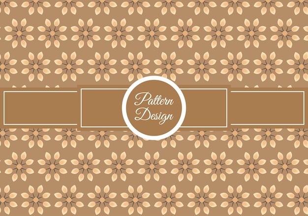 Diseño vectorial de hermosos patrones florales