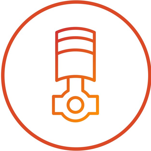Diseño vectorial de la herramienta de la llave del filtro de aceite Estilo del icono